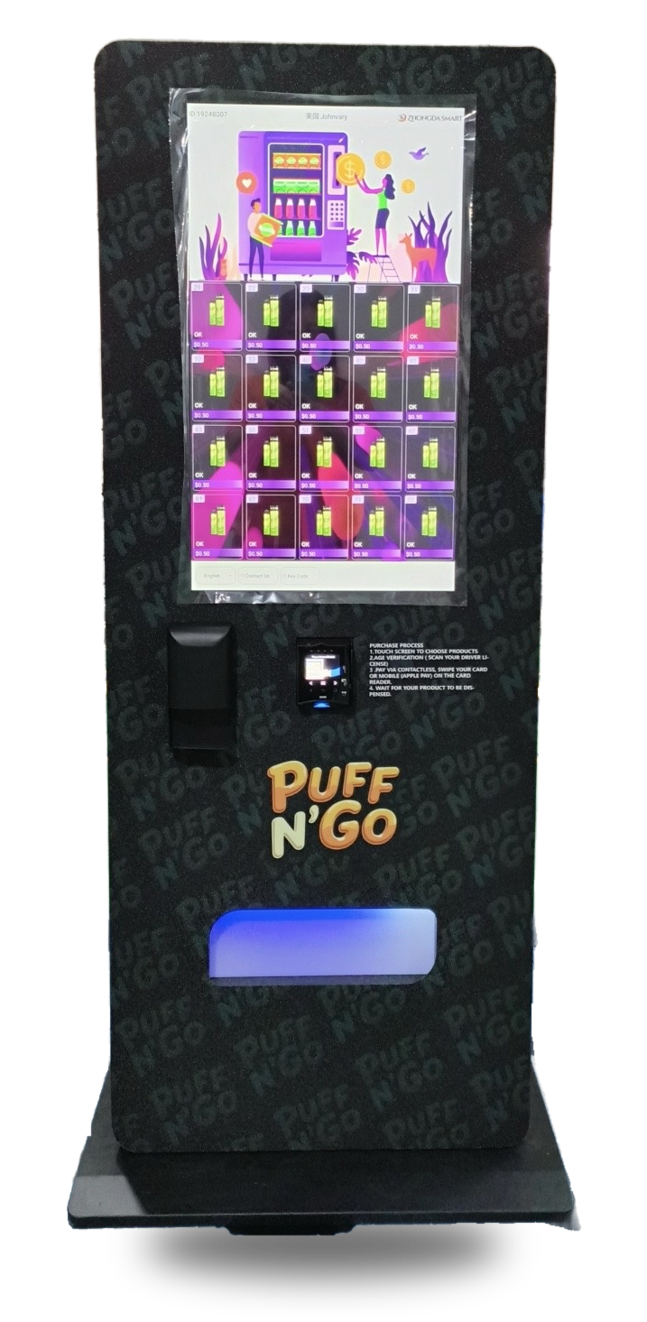 Puff N' Go vape vending machine